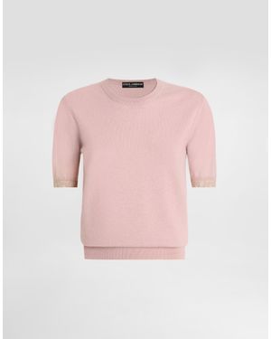 Dolce & Gabbana Cashmere Pullover - Pink