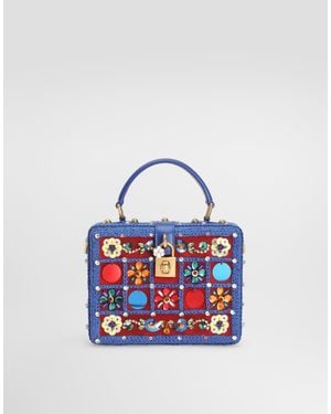 Dolce & Gabbana Borsa A Mano - Blau