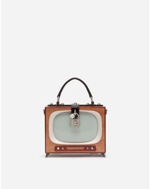 Dolce & Gabbana Tv Dolce Box Bag - マルチカラー