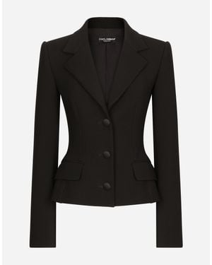 Dolce & Gabbana Giacca Dolce Monopetto - Black