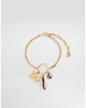 Dolce & Gabbana Dg Logo Bracelet - メタリック