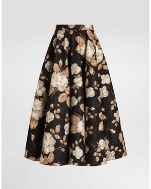 Dolce & Gabbana Brocade Skirt - Multicolor