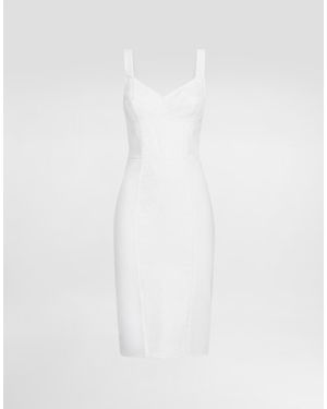 Dolce & Gabbana Sheath Dress - White