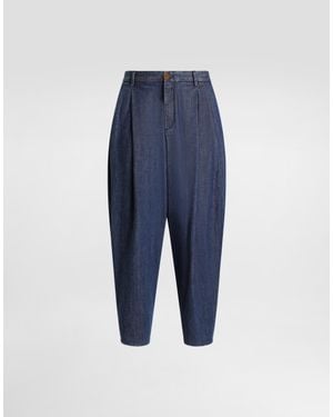 Dolce & Gabbana Denim Trousers - Blue