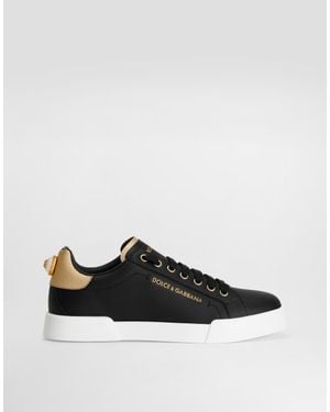 Dolce & Gabbana Portofino Sneakers - Black