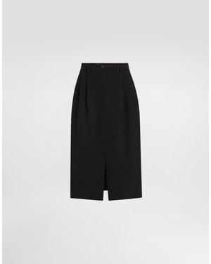 Dolce & Gabbana Gonna Midi - Nero