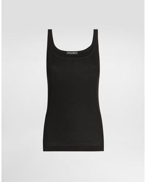 Dolce & Gabbana Canotta - Black