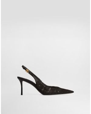 Dolce & Gabbana Slingback - White