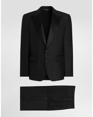 Dolce & Gabbana Single-Breasted Suit - Black