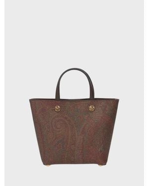Etro Borsa Shopping Mini - Marrone
