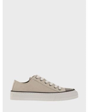 Brunello Cucinelli Sneakers Basse - Bianco