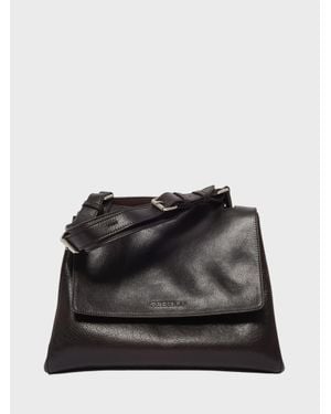 Orciani Borsa Midi A Spalla - Nero
