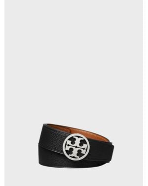 Tory Burch Cintura Reversibile - Bianco