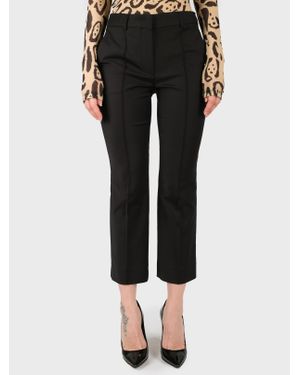 Sportmax Pantalone Flare - Nero