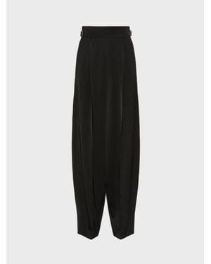 Sportmax Pantalone Ampio - Nero