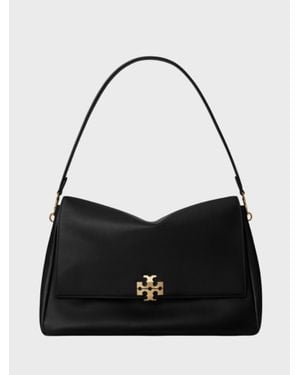Tory Burch Borsa A Spalla Charlie Grande - Nero