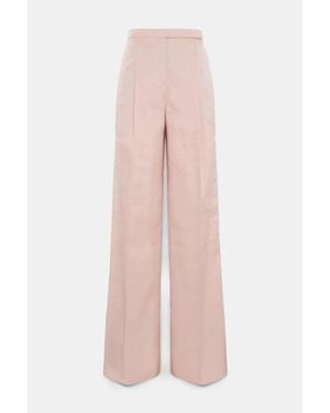 Dorothee Schumacher Linen-Cotton Pants - Pink