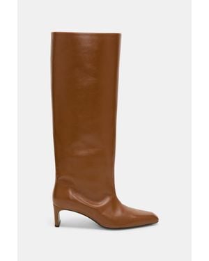 Dorothee Schumacher Tall Boots With Straight Shaft - Brown