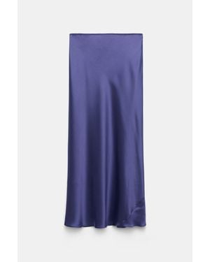 Dorothee Schumacher Bias Cut Midi-Skirt - Purple