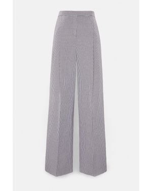 Dorothee Schumacher Technical Linen Pants - Gray