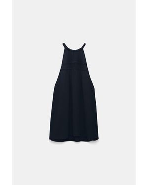 Dorothee Schumacher Silk-Georgette Tank Top - Blue