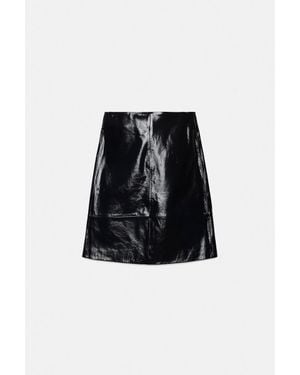 Dorothee Schumacher Patent Leather Skirt - Black