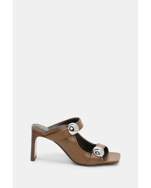 Dorothee Schumacher Sandals With Oversized Studs - White