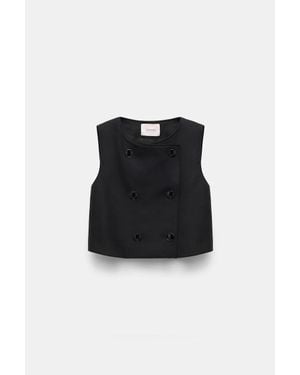 Dorothee Schumacher A-Line Shell - Black