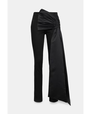 Dorothee Schumacher Skinny Jeans With Satin Bow - Black