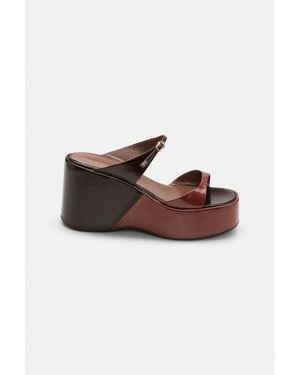 Dorothee Schumacher Wedge Sandals - Brown