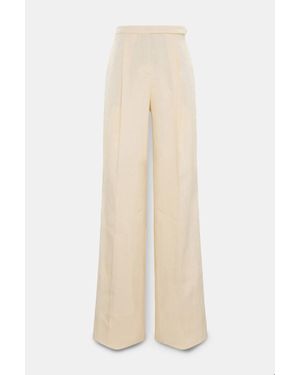 Dorothee Schumacher Linen-Cotton Pants - White
