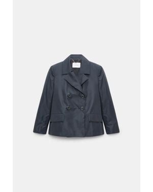Dorothee Schumacher Boxy Nylon Blazer - Blue