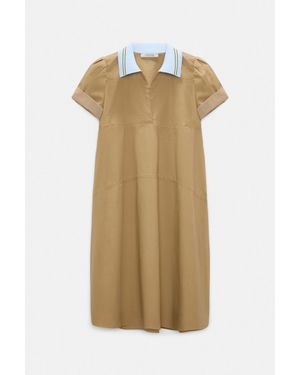 Dorothee Schumacher Polo Mini-Dress - Natural