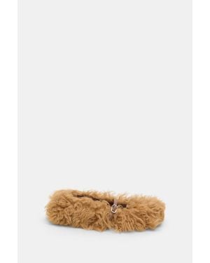 Dorothee Schumacher Curly Sheepskin Mary-Janes - Yellow
