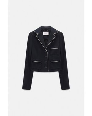 Dorothee Schumacher Cropped Blazer - Black