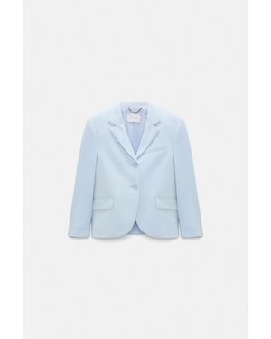 Dorothee Schumacher Cropped Blazer - Blue