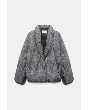 Dorothee Schumacher Printed Down Jacket - Gray