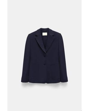 Dorothee Schumacher Punto Milano Jersey Blazer - Blue