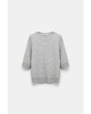 Dorothee Schumacher Fluffy Pullover mit 3/4 Arm - Grau