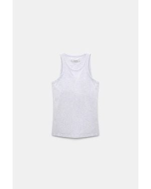 Dorothee Schumacher Stretch Cotton Tank Top - White