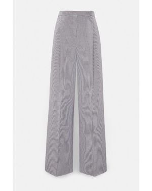 Dorothee Schumacher Technical Linen Pants - Gray