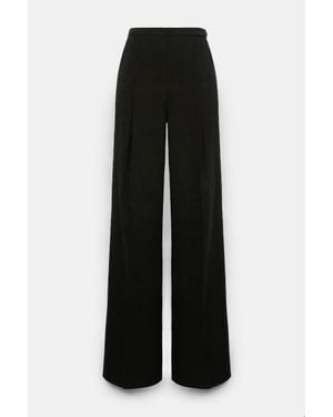 Dorothee Schumacher Linen-Cotton Pants - Black