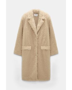 Dorothee Schumacher Faux Fur Coat - Natural
