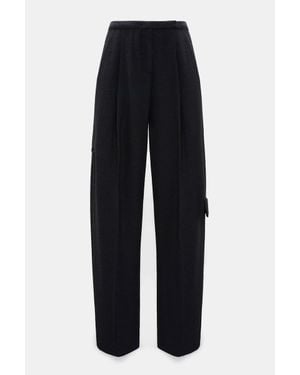 Dorothee Schumacher Bouclã Barrel Leg Pants - Blue