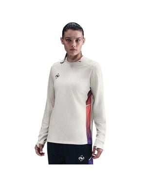 Nike "United Academy" Sweatshirt Für Damen, Dri-Fit, Regulär, Raglanärmel - Weiß