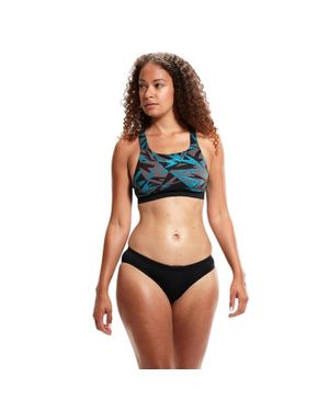 Speedo Bikini-Set Für Damen, Racerback /Blau)