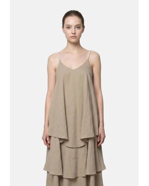 ROBERTA ROSSI Kleid - Natur
