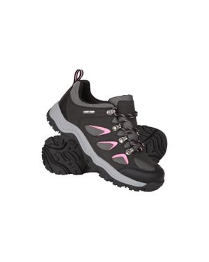 Mountain Warehouse Damen Wanderschuhe "Adventurer" Wasserfest /Holzkohle) - Schwarz