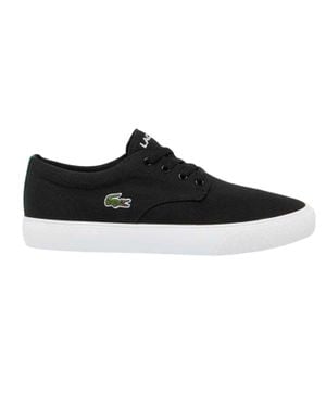 Lacoste Sneaker Für Herren, Canvas, Griff, Flach - Schwarz
