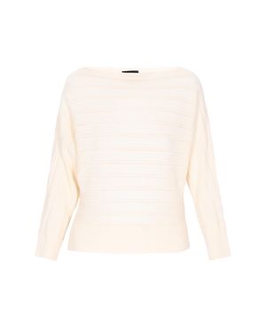 Dreimaster Damen Pullover Frauen - Weiß